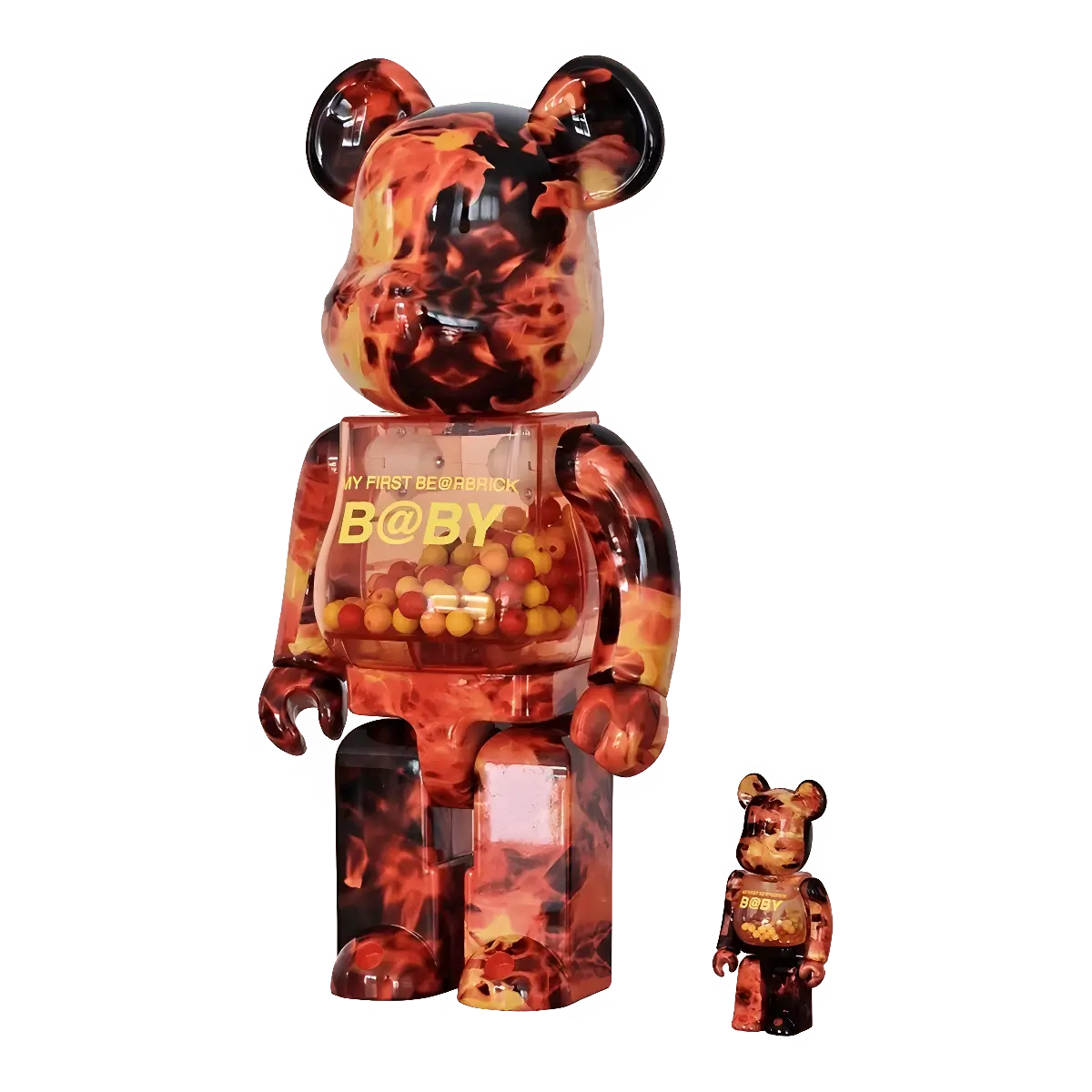 My First BE@RBRICK B@by Flame Version (100%+400%) 1 My First BE@RBRICK B@by Flame Version (100%+400%)