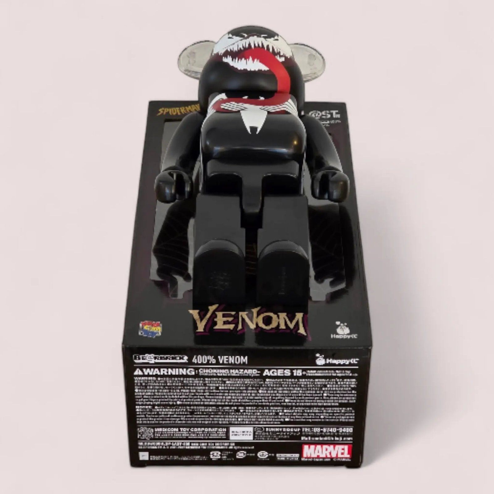 BE@RBRICK Spider-Man – L@ST Venom (400%) 5 BE@RBRICK Spider-Man – L@ST Venom (400%) - Image 5