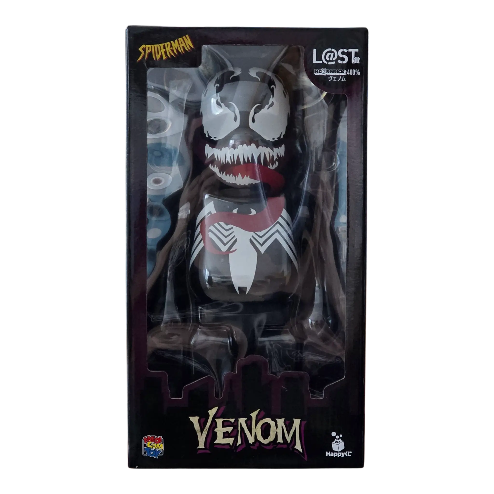 BE@RBRICK Spider-Man – L@ST Venom (400%) 3 BE@RBRICK Spider-Man – L@ST Venom (400%) - Image 3