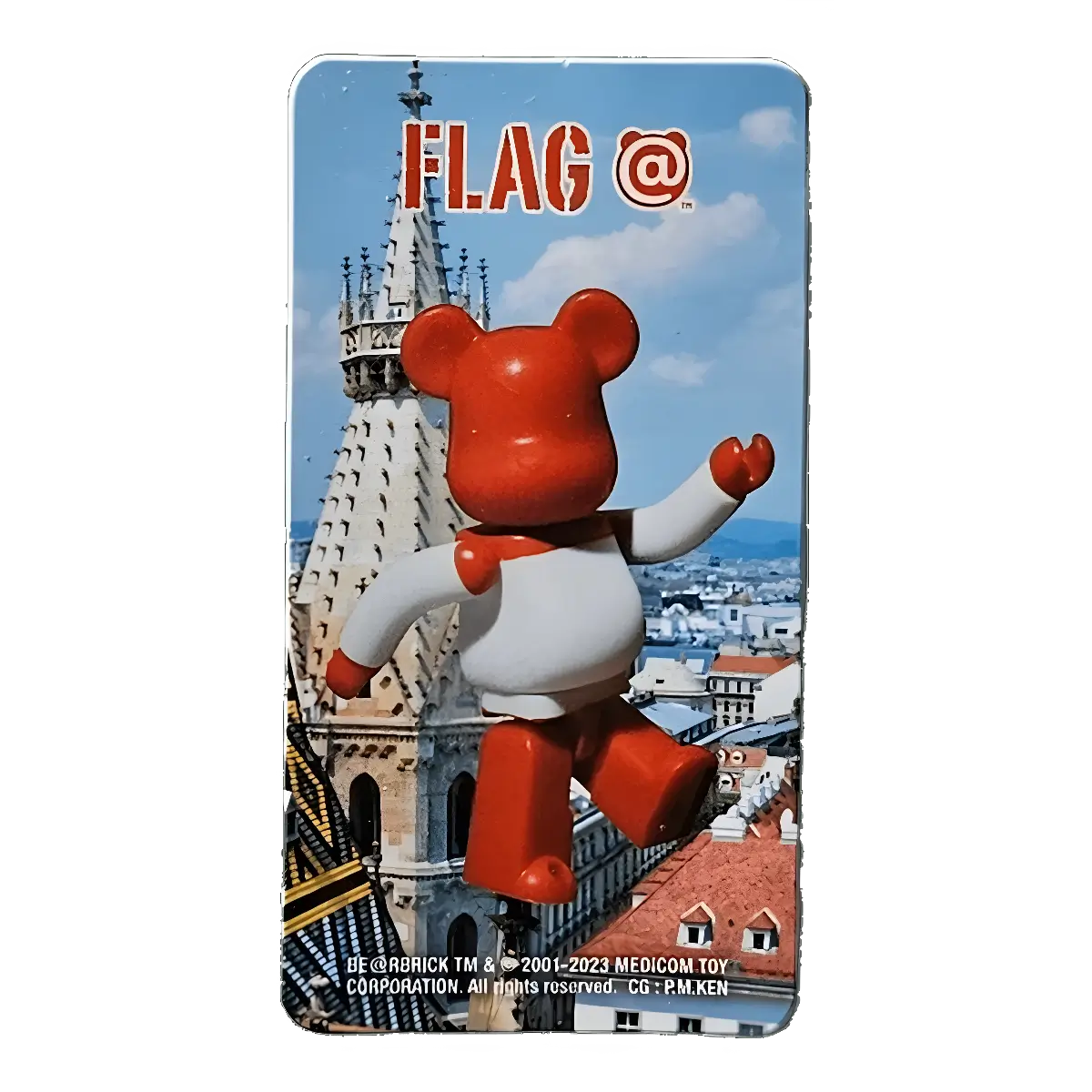 BE@RBRICK Series 47 Flag “Austria” (100%) 2 BE@RBRICK Series 47 Flag “Austria” (100%) - Image 2