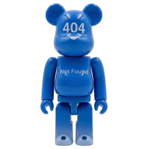 BE@RBRICK Series 48 “404 Not Found” (100%) – SECRET
