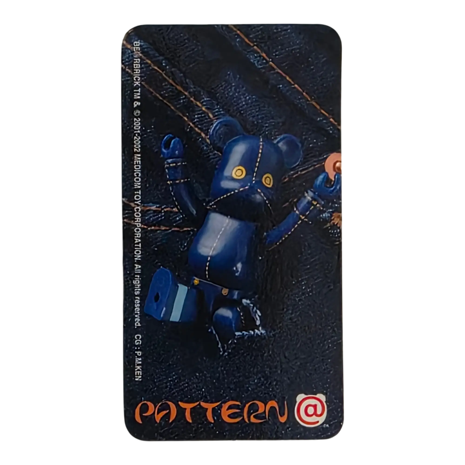 BE@RBRICK Series 5 Pattern “Blue Denim” (100%) 3 BE@RBRICK Series 5 Pattern “Blue Denim” (100%) - Image 3