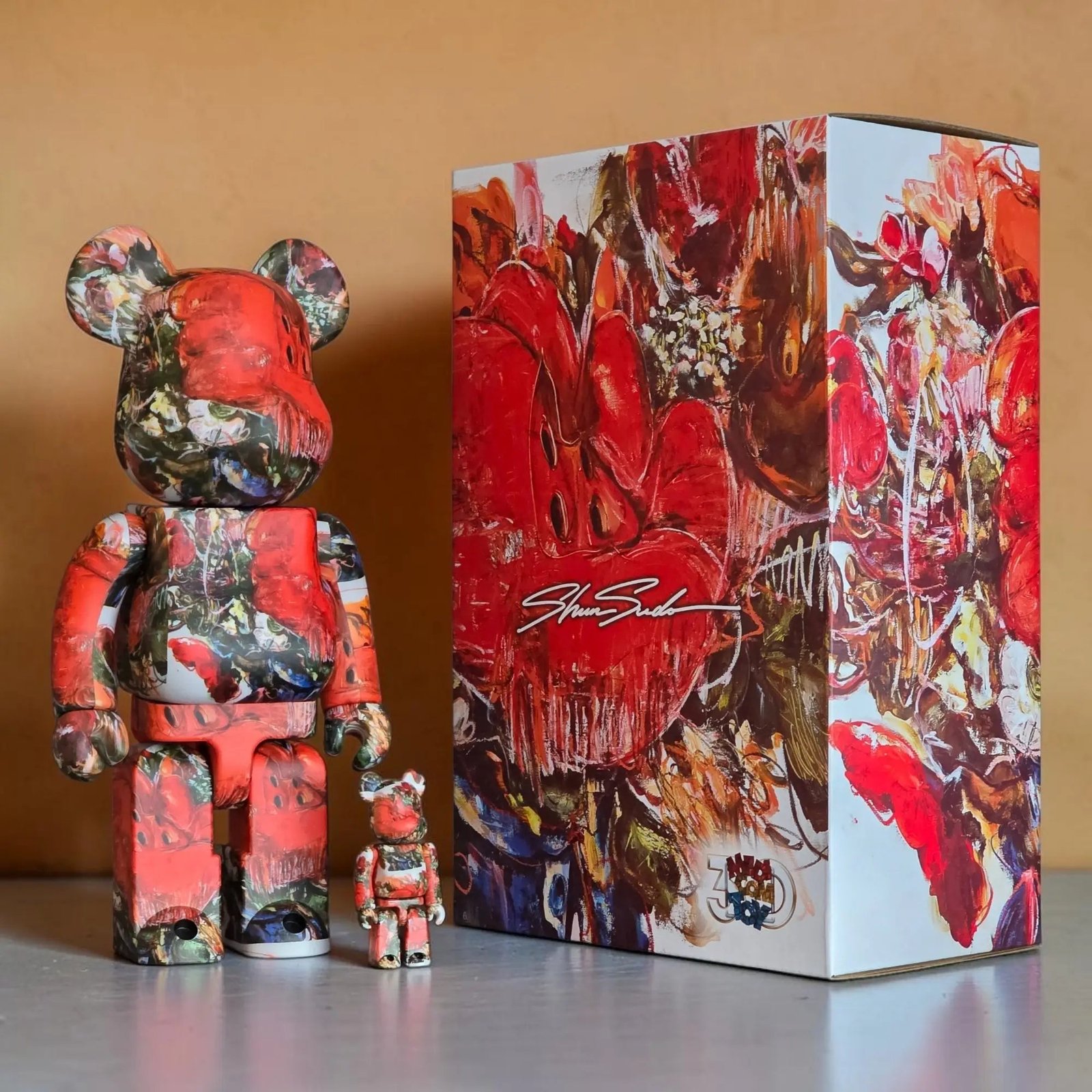 BE@RBRICK Shun Sudo “Garden” (100%+400%) 2 BE@RBRICK Shun Sudo “Garden” (100%+400%) - Image 2