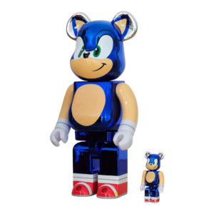 BE@RBRICK Sonic the Hedgehog Chrome Version (100%+400%)
