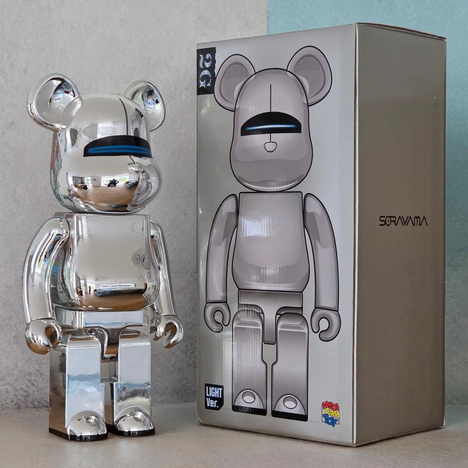BE@RBRICK Sorayama Light Version (1000%) 2 BE@RBRICK Sorayama Light Version (1000%) - Image 2