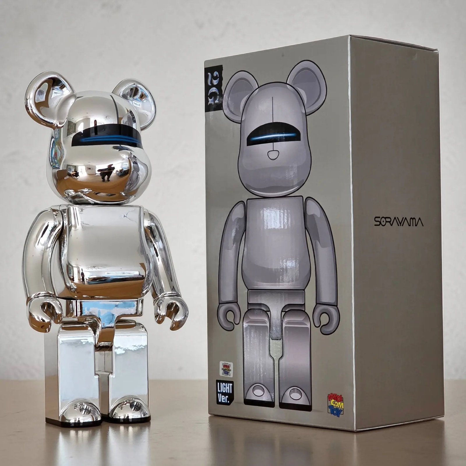 BE@RBRICK Sorayama Light Version (400%) 2 BE@RBRICK Sorayama Light Version (400%) - Image 2