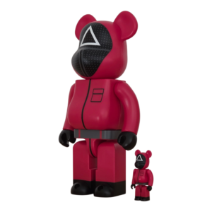 BE@RBRICK Squid Game Guard “Triangle” (100%+400%)