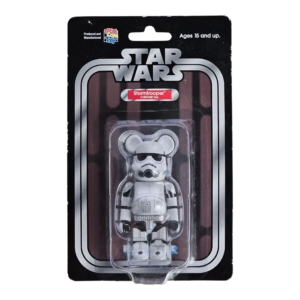 BE@RBRICK Stormtrooper Chrome Version (100%)
