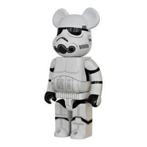 BE@RBRICK Stormtrooper Chrome Version (400%)