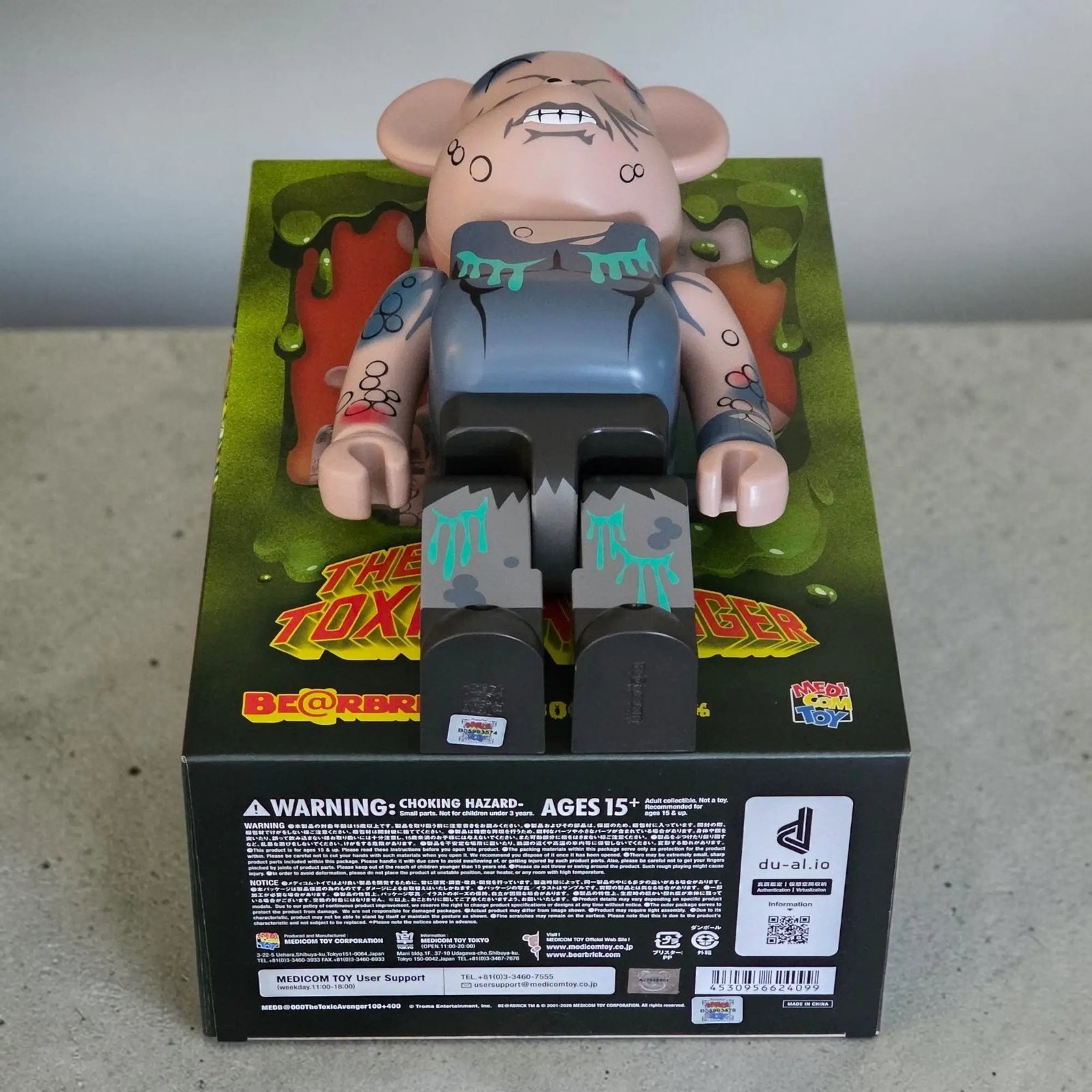 BE@RBRICK The Toxic Avenger (100%+400%) 4 BE@RBRICK The Toxic Avenger (100%+400%) - Image 4