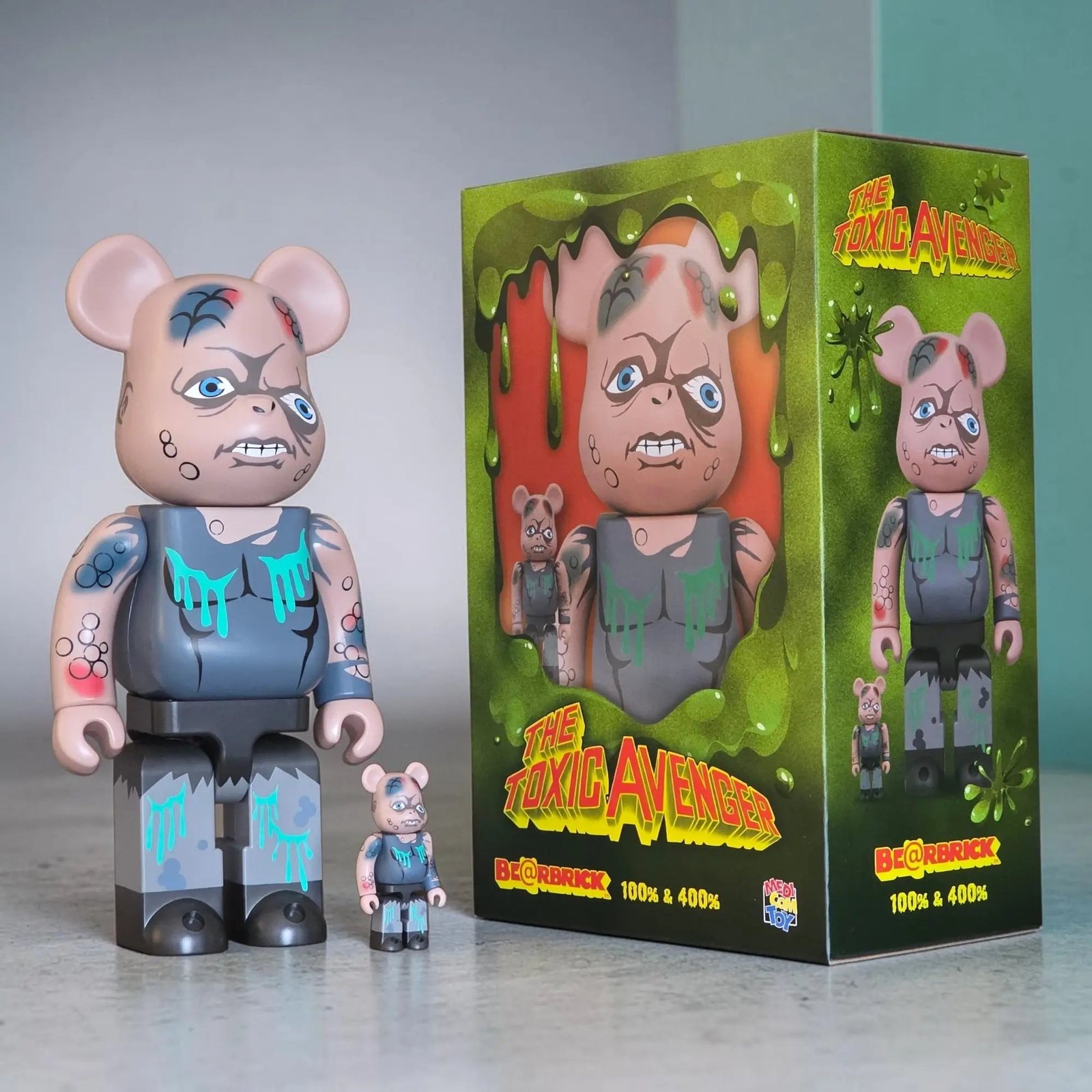 BE@RBRICK The Toxic Avenger (100%+400%) 2 BE@RBRICK The Toxic Avenger (100%+400%) - Image 2
