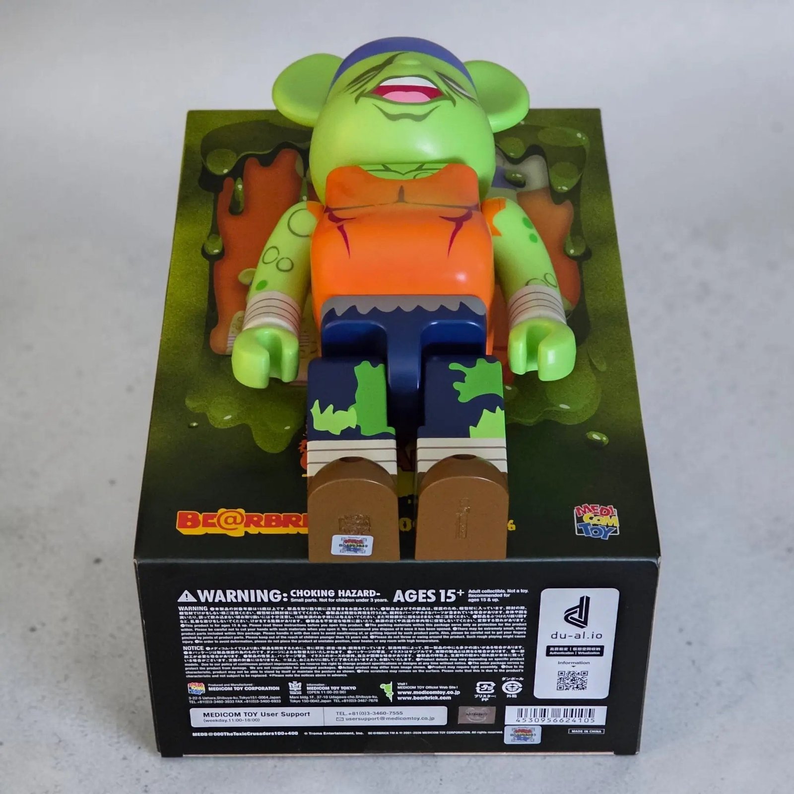 BE@RBRICK The Toxic Crusaders (100%+400%) 4 BE@RBRICK The Toxic Crusaders (100%+400%) - Image 4