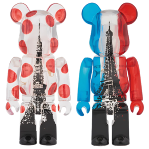 BE@RBRICK Tokyo Tower + Eiffel Tower 2-piece Set (100%)
