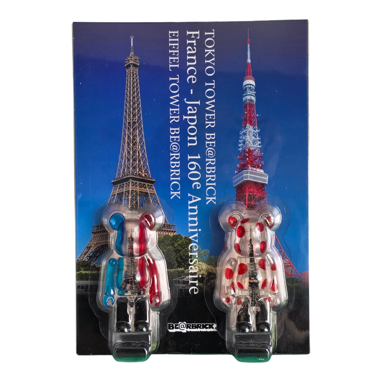 BE@RBRICK Tokyo Tower + Eiffel Tower 2-piece Set (100%) 2 BE@RBRICK Tokyo Tower + Eiffel Tower 2-piece Set (100%) - Image 2