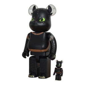 BE@RBRICK Toothless [Dragons] (100%+400%)