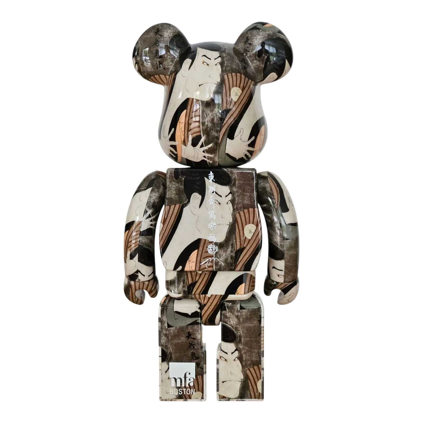 BE@RBRICK Toshusai Sharaku “Actor Otani Oniji III as the Footman (Yakko) Edohei” (100%+400%) 3 BE@RBRICK Toshusai Sharaku “Actor Otani Oniji III as the Footman (Yakko) Edohei” (100%+400%) - Image 3