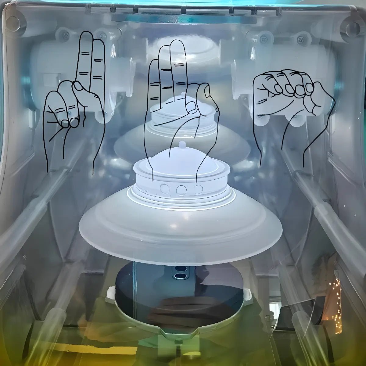 BE@RBRICK UFO Alan Smithee Movie (1000%) 8 BE@RBRICK UFO Alan Smithee Movie (1000%) - Image 8