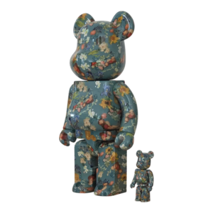 BE@RBRICK Vincent van Gogh “Floral Pattern” [Van Gogh Museum] (100%+400%)