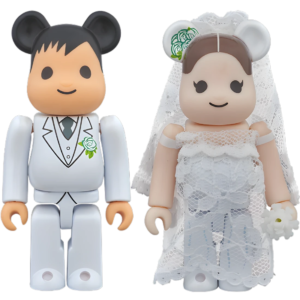 BE@RBRICK Wedding #2 2-piece Set (100%)
