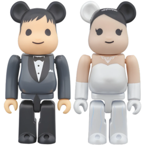 BE@RBRICK Wedding 2-Figure Set (100%)