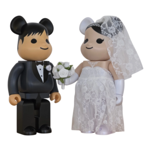 BE@RBRICK Wedding 2-Figure Set (400%)